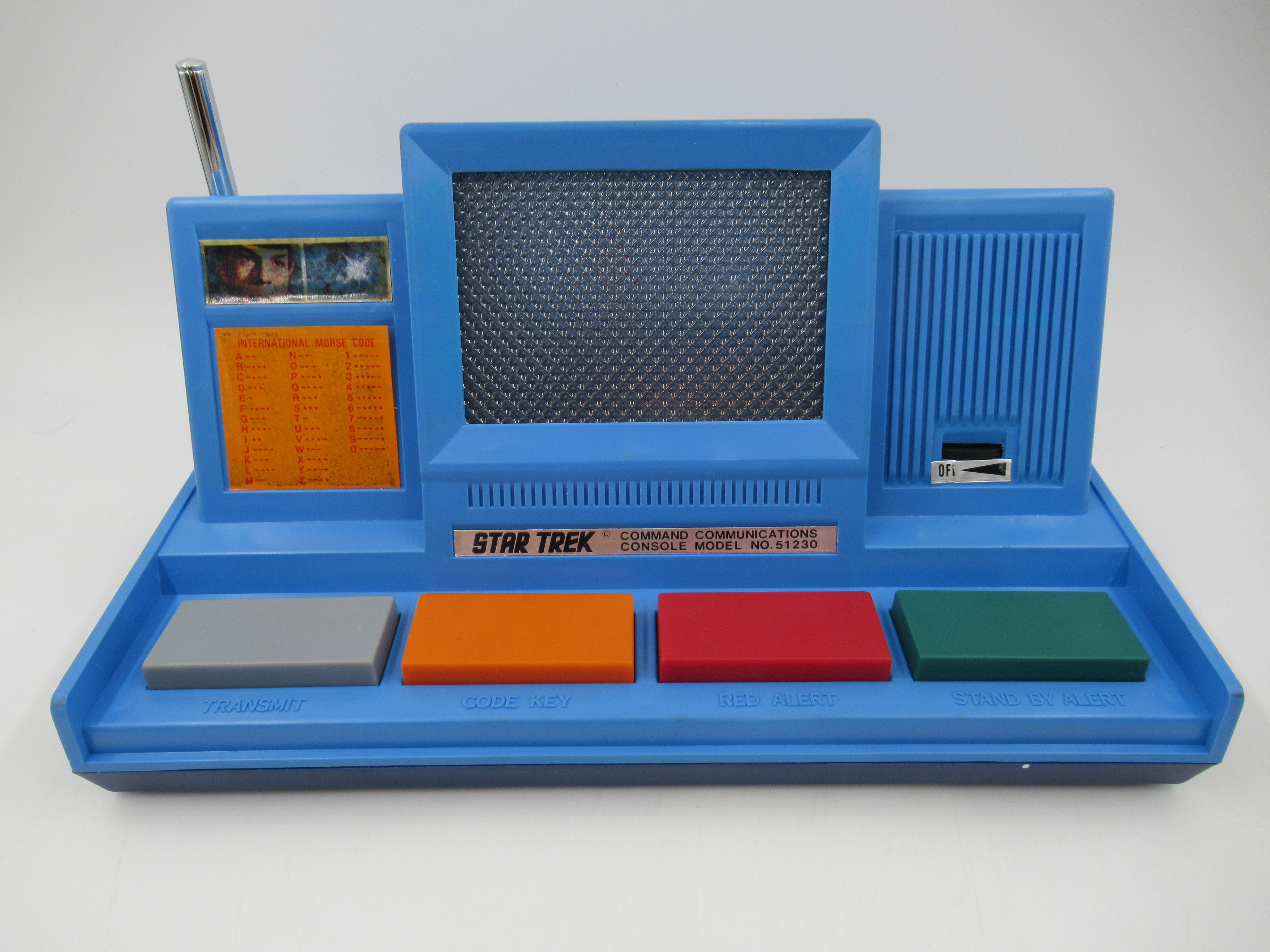STAR TREK Command Communications Console with Box - Mego (1976) Vintage Toy